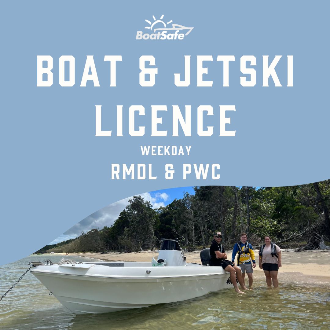RMDL + PWC Boat and Jetski Licence (WEEKDAY) $424